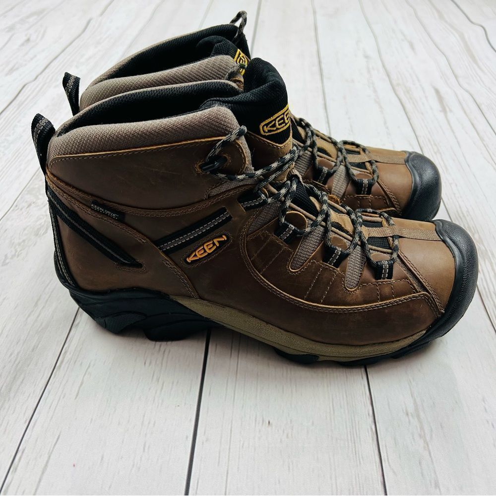 Keen Mens Targhee II Mid Wide Shoes Size 9.5 - Picture 7 of 10